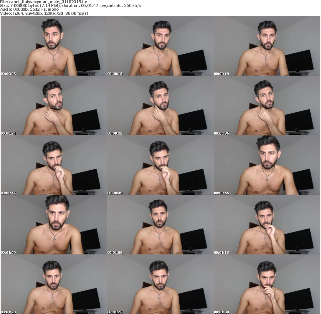 Webcam Archiver - Profile of Italysexyman Cam Public Webcam Shows Page: 49