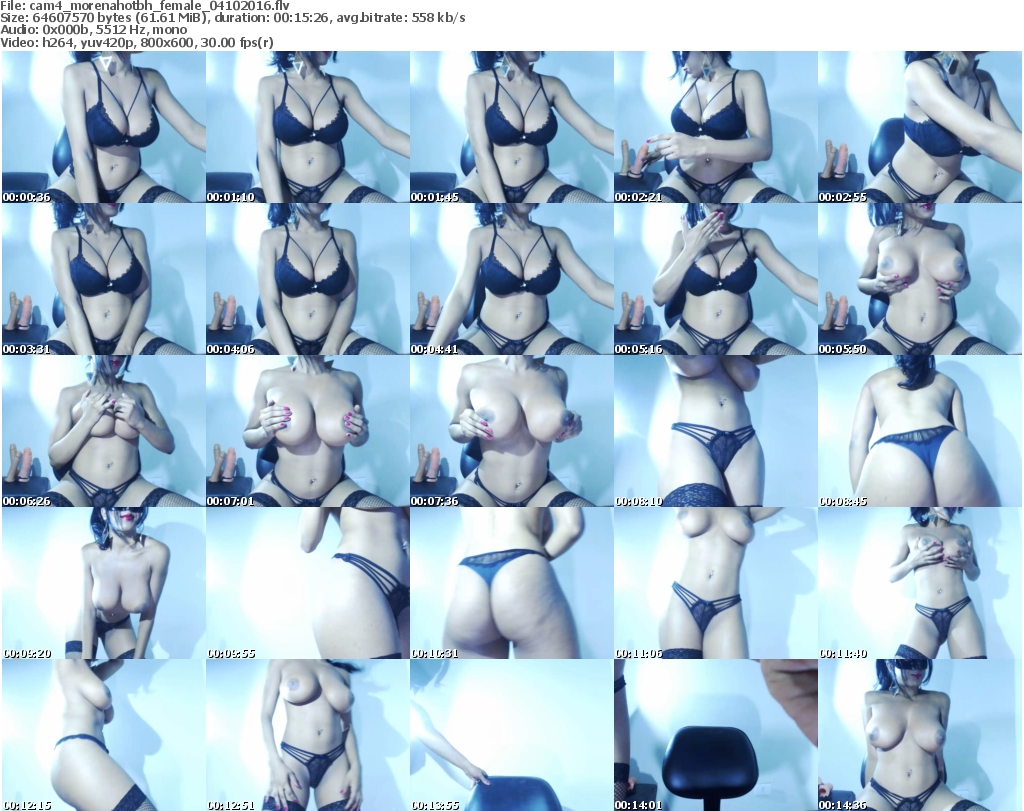 Download Or Stream File: cam4 morenahotbh 04 October 2016