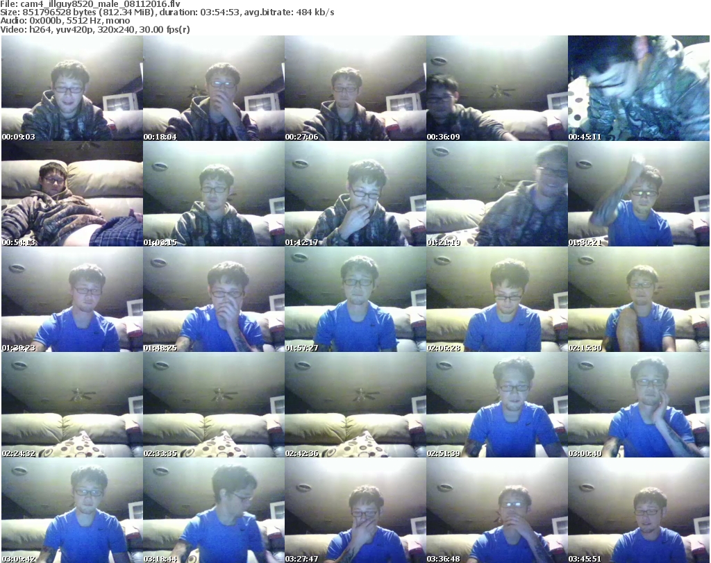 Webcam Archiver - Profile of Illguy8520 Cam Public Webcam Shows Page: 7