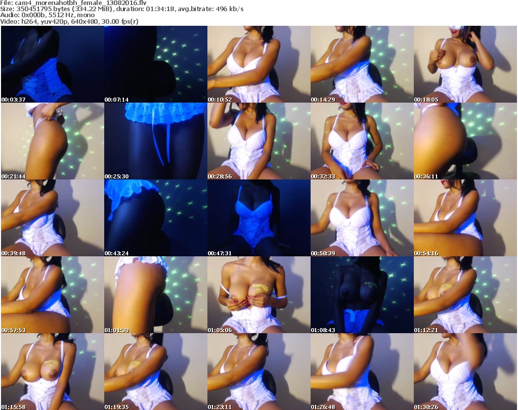 Download Or Stream File: cam4 morenahotbh 13 August 2016