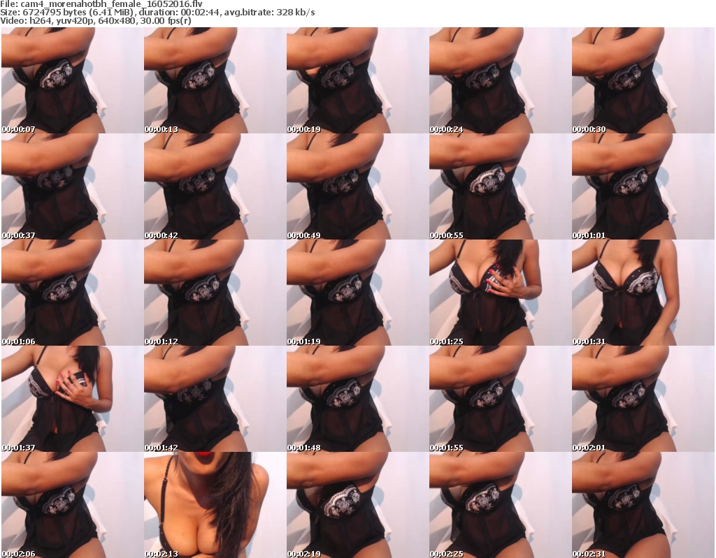 Download Or Stream File: cam4 morenahotbh 16 May 2016