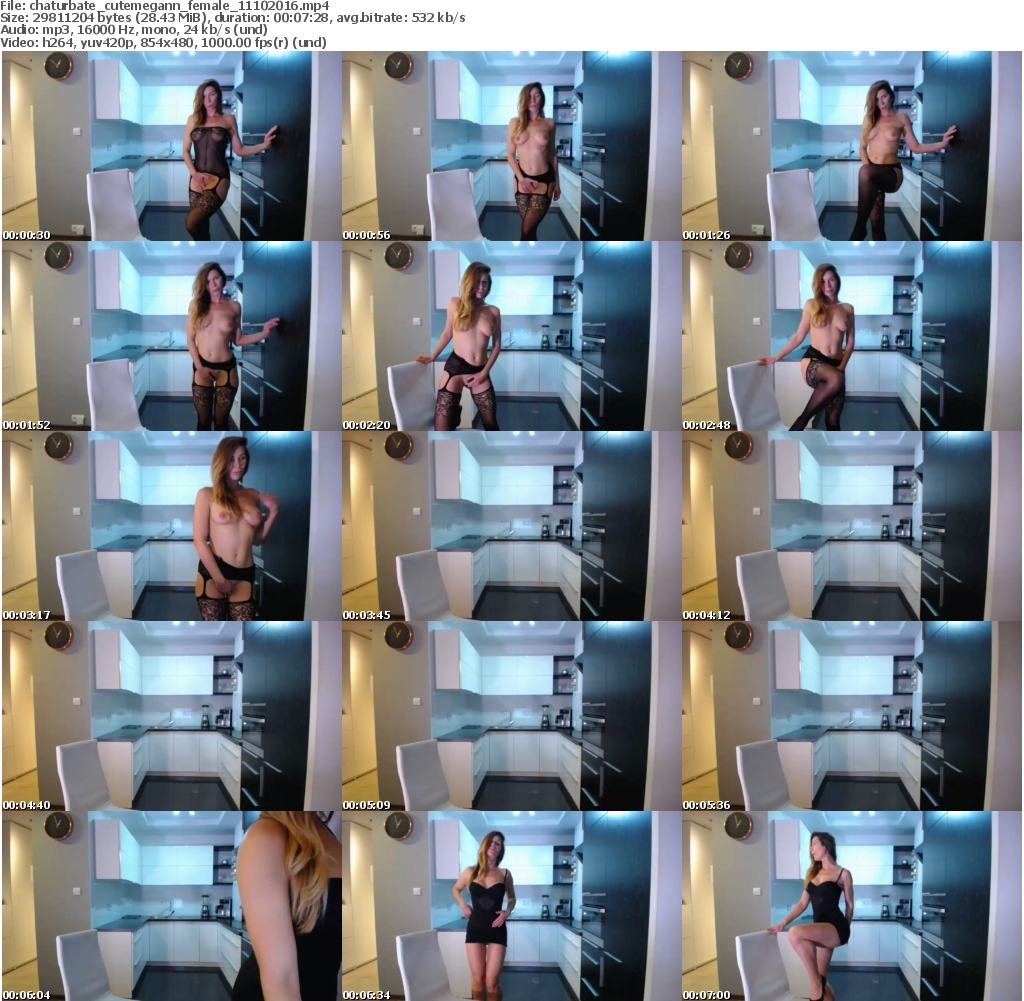 Webcam Archiver - Profile of Cutemegann Cam Public Webcam Shows Page: 6
