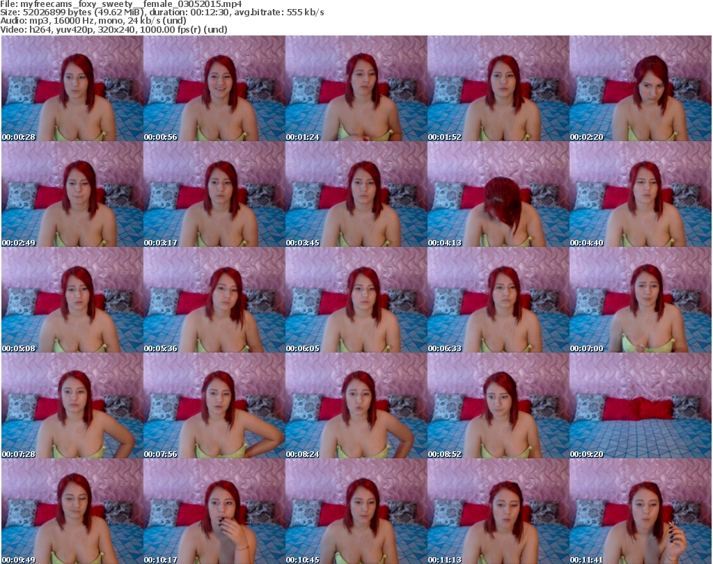 Download Or Stream File: myfreecams foxy sweety  03 May 2015