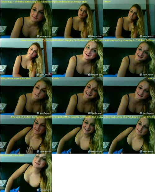 Download Video File: myfreecams alliedoll