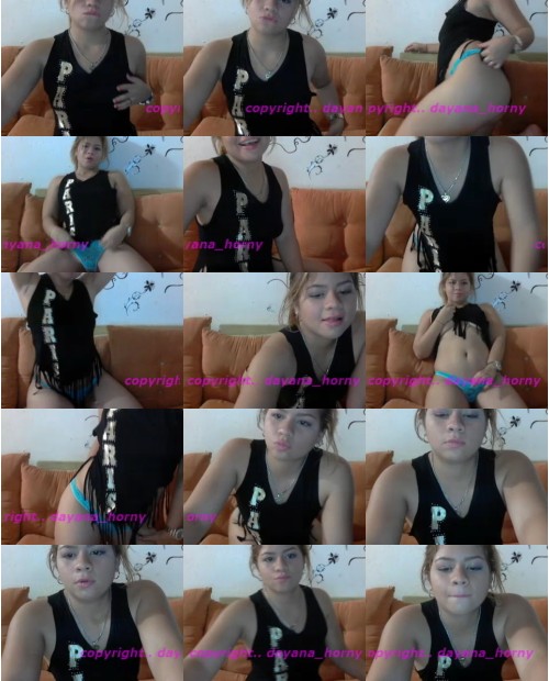 Download Video File: myfreecams dayana horny