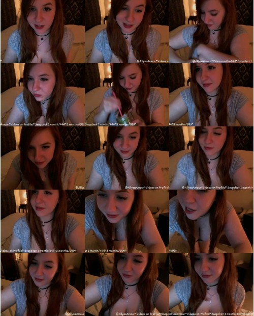 Download Video File: myfreecams allysaamour