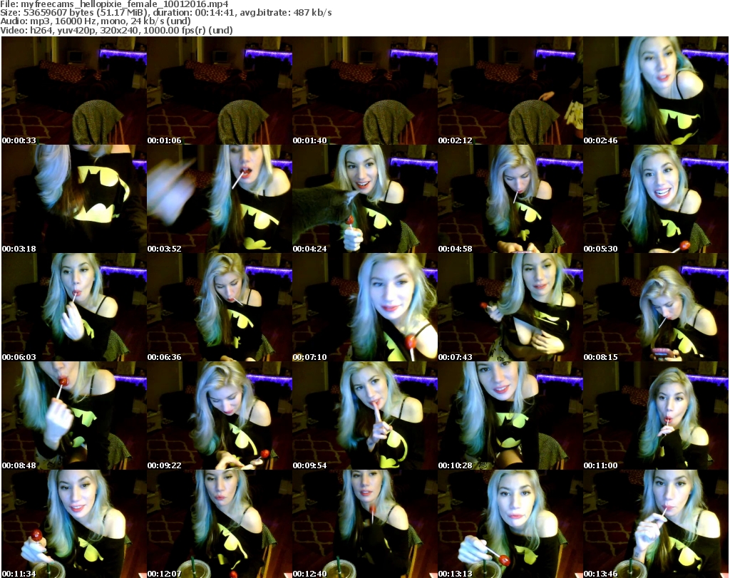 Download Or Stream File: myfreecams hellopixie 10 January 2016