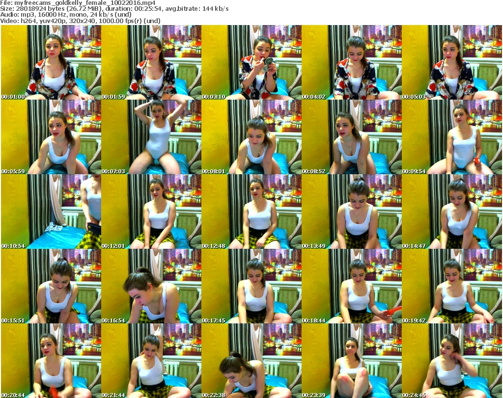 Download Or Stream File: myfreecams goldkelly 10 February 2016