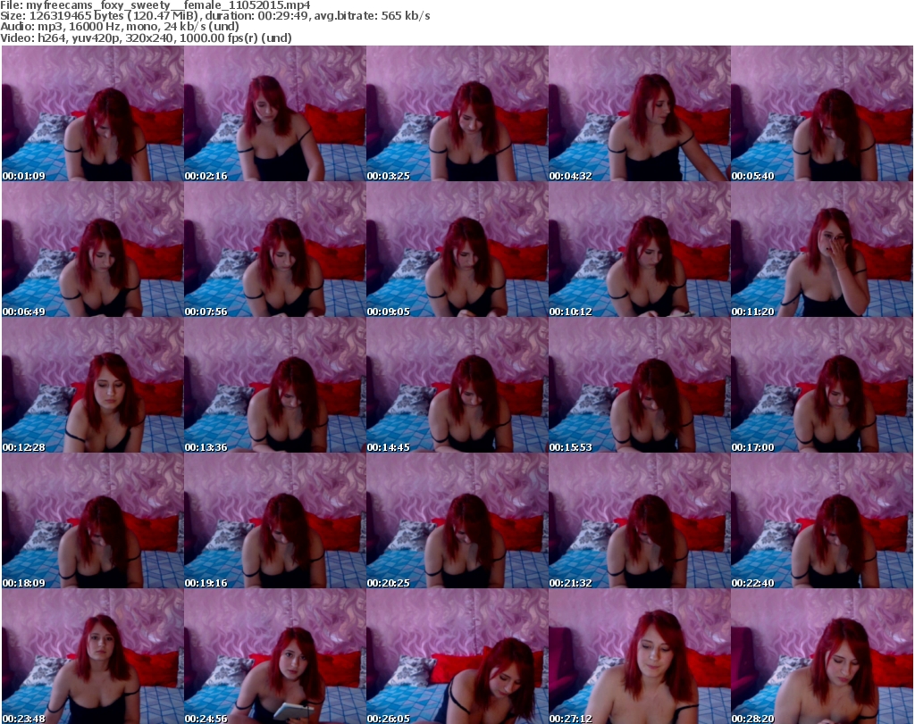 Download Or Stream File: myfreecams foxy sweety  11 May 2015