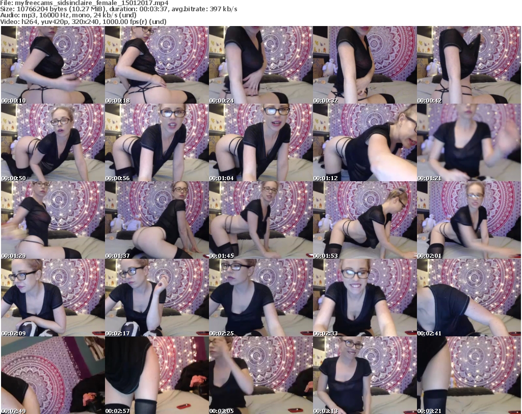 Download Or Stream File: myfreecams sidsinclaire 15 January 2017