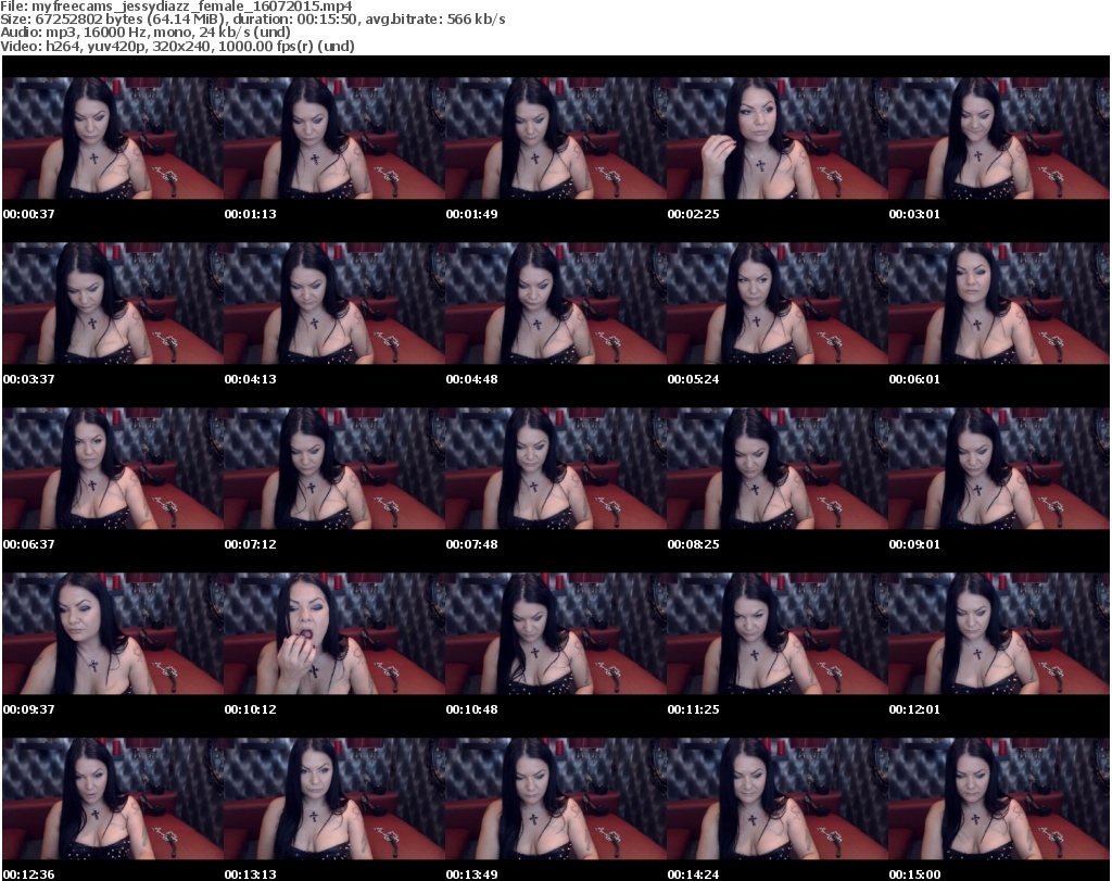 Download Or Stream File: myfreecams jessydiazz 16 July 2015