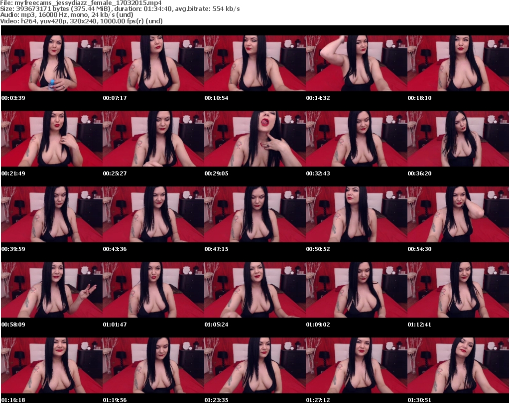 Download Or Stream File: myfreecams jessydiazz 17 March 2015