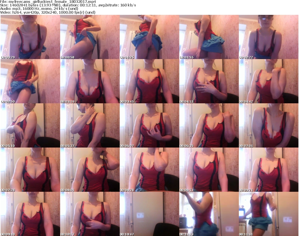 Download Or Stream File: myfreecams girlluckiest 18 March 2017