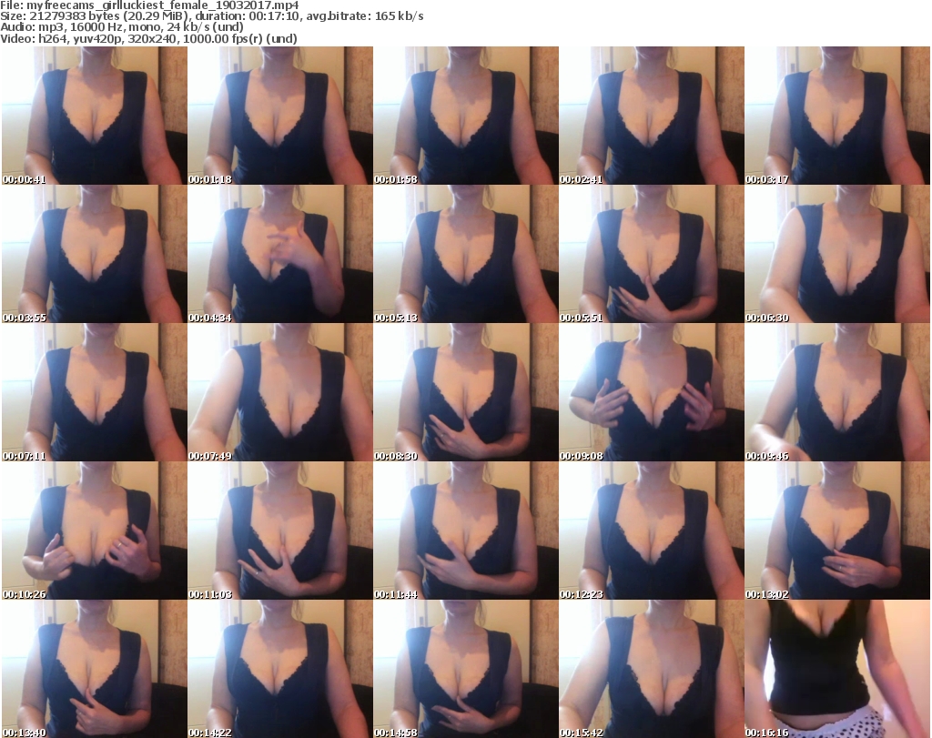 Download Or Stream File: myfreecams girlluckiest 19 March 2017