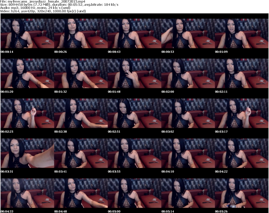 Download Or Stream File: myfreecams jessydiazz 20 July 2015