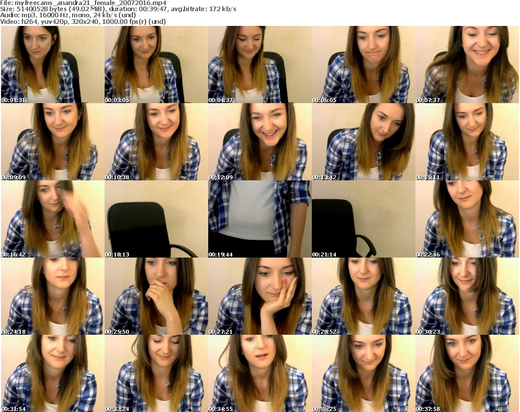 Webcam Archiver - Download File: myfreecams anandra21 from 2