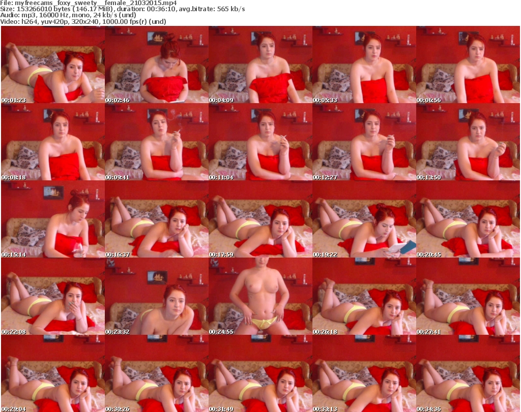 Download Or Stream File: myfreecams foxy sweety  21 March 2015