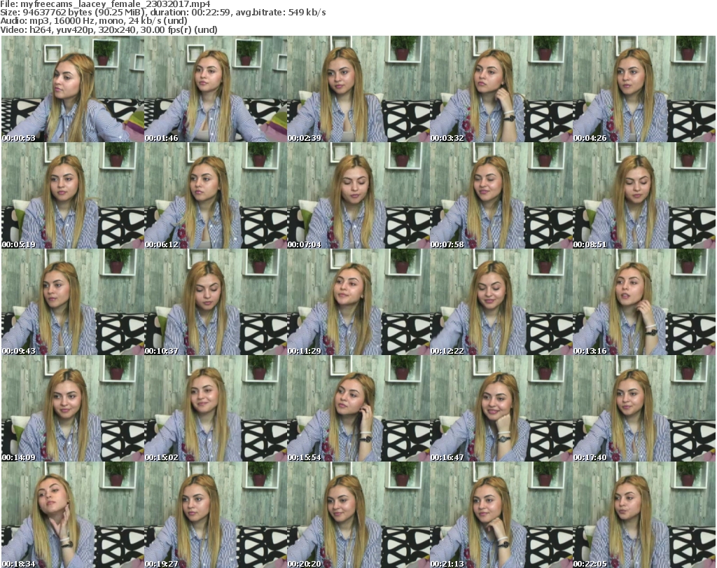 Download Or Stream File: myfreecams laacey 23 March 2017