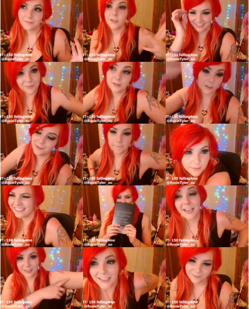 Download Video File: myfreecams rosietyler