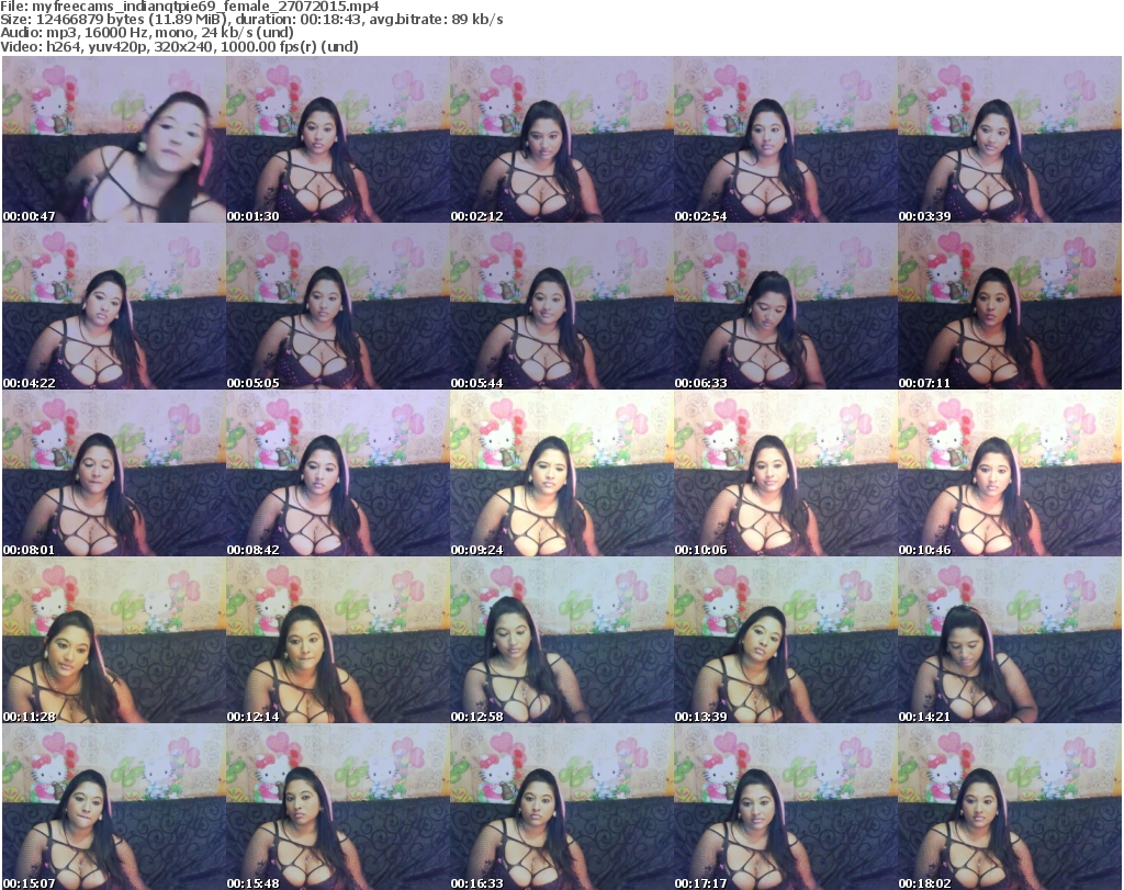 Download Or Stream File: myfreecams indianqtpie69 27 July 2015