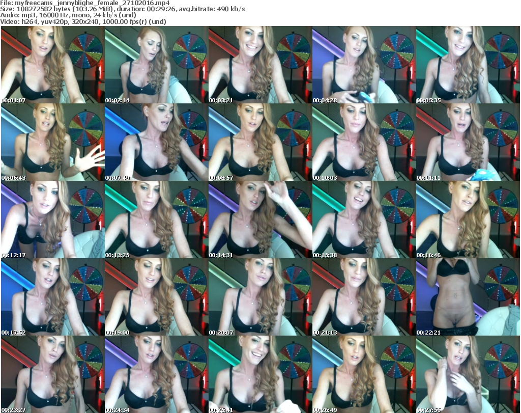 Download Or Stream File: myfreecams jennyblighe 27 October 2016