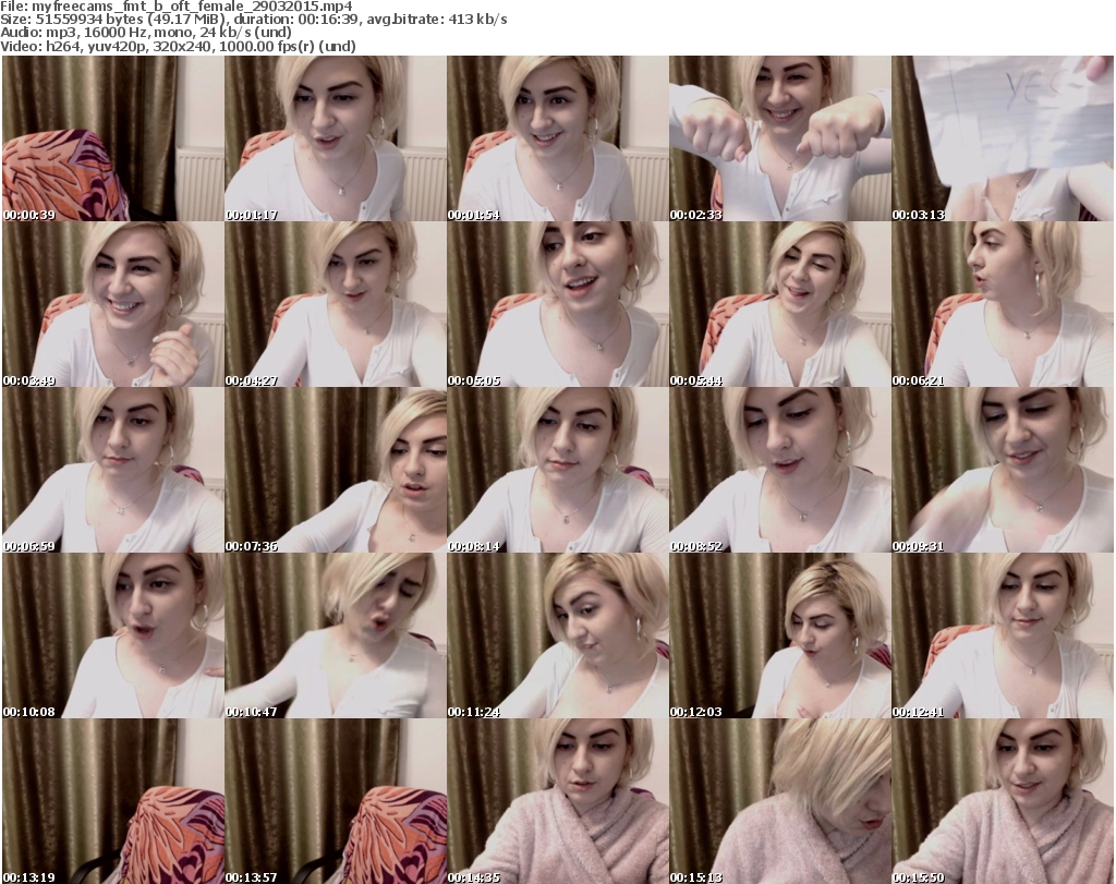 Download Or Stream File: myfreecams fmt b oft 29 March 2015