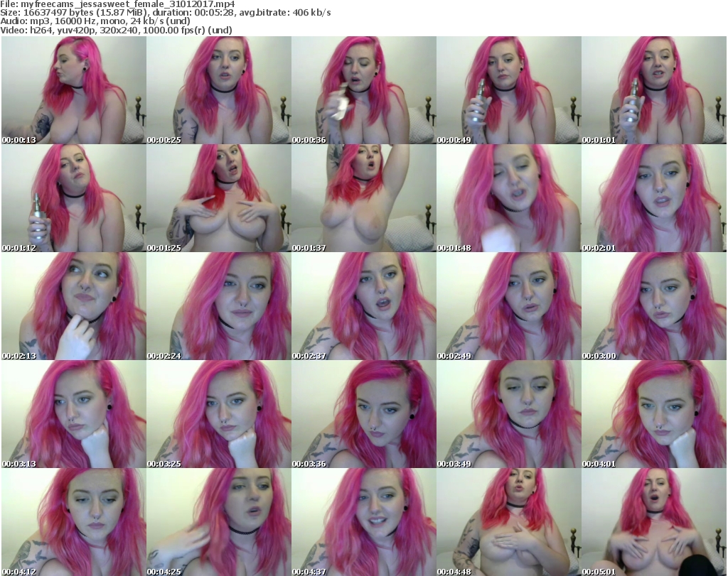 Download Or Stream File: myfreecams jessasweet 31 January 2017