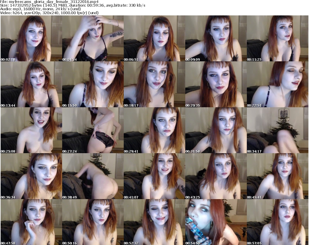 Download Or Stream File: myfreecams gloria day 31 December 2016